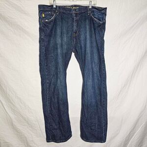 Nautica jeans dark wash denim straight leg jeans